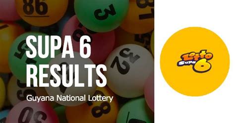 lotto supa 6 jackpot today|Lotto Supa 6 .